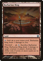 Barbarian Ring - Premium Deck Series: Fire and Lightning - Promo Foil