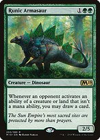 Runic Armasaur - Core Set 2019