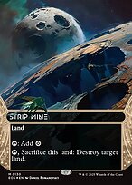 Strip Mine - Edge of Eternities: Stellar Sights - Galaxy Foil, Borderless