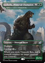 Godzilla, Primeval Champion (Titanoth Rex) - Ikoria: Lair of Behemoths