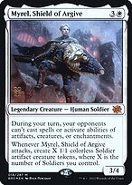 Myrel, Shield of Argive - The Brothers' War Promos - Promo Foil