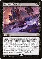 Make an Example - New Capenna Commander