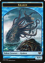 Kraken - Commander 2014 Tokens