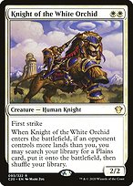 Knight of the White Orchid - Commander 2020