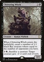 Chittering Witch - Forgotten Realms Commander