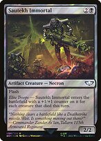 Sautekh Immortal - Warhammer 40,000 Commander - Surge Foil