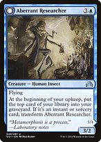 Aberrant Researcher // Perfected Form - Shadows over Innistrad