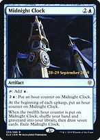 Midnight Clock - Throne of Eldraine Promos - Promo Foil