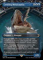 Cresting Mosasaurus - Jurassic World Collection