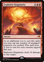 Explosive Singularity - Kamigawa: Neon Dynasty Promos