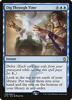 Dig Through Time - Khans of Tarkir Promos