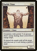 Marble Titan - Ninth Edition - Promo Foil