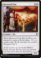 Bartered Cow - The List