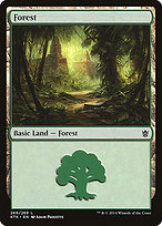 Forest - Khans of Tarkir