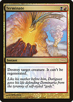 Terminate - Friday Night Magic 2006 - Promo Foil