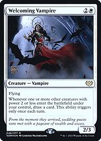 Welcoming Vampire - Innistrad: Crimson Vow Promos - Promo Foil