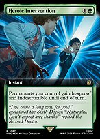 Heroic Intervention - Doctor Who - Surge Foil