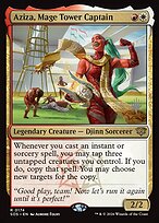 Aziza, Mage Tower Captain - Secrets of Strixhaven Promos