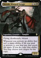 Verrak, Warped Sengir - Dominaria United Commander - Extended Art