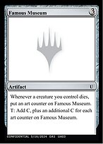 Famous Museum - Unknown Event