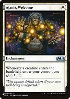 Ajani's Welcome - The List