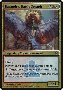 Basandra, Battle Seraph - Commander 2011 Launch Party - Promo Foil