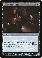 Demonic Tutor - Judge Gift Cards 2008 - Promo Foil