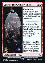 Case of the Crimson Pulse - Murders at Karlov Manor Promos - Promo Foil