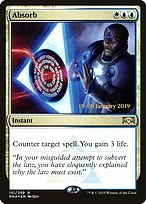 Absorb - Ravnica Allegiance Promos - Promo Foil