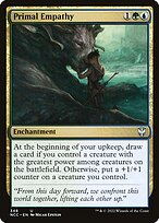 Primal Empathy - New Capenna Commander