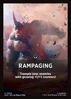 Rampaging - Marvel Super Heroes Jumpstart Front Cards