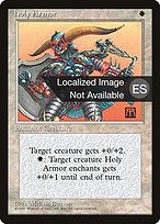 Armadura sagrada (Holy Armor) - Fourth Edition Foreign Black Border