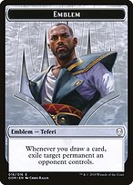 Teferi, Hero of Dominaria Emblem - Dominaria Tokens