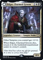 Edgar, Charmed Groom // Edgar Markov's Coffin - Innistrad: Crimson Vow Promos - Promo Foil