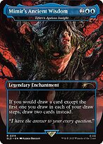 Mimir's Ancient Wisdom // Mimir's Ancient Wisdom (Teferi's Ageless Insight) - Secret Lair Drop - Borderless