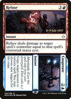 Refuse // Cooperate - Hour of Devastation Promos - Promo Foil