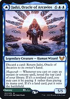 Jadzi, Oracle of Arcavios // Journey to the Oracle - Strixhaven: School of Mages Promos - Promo Foil