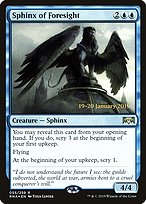 Sphinx of Foresight - Ravnica Allegiance Promos - Promo Foil