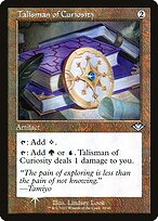 Talisman of Curiosity - Modern Horizons 1 Timeshifts - Promo Foil