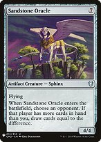 Sandstone Oracle - The List