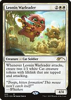 Leonin Warleader - Secret Lair Drop - Promo Foil