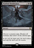 Kindred Dominance - Wilds of Eldraine Commander