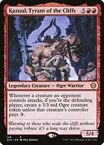 Kazuul, Tyrant of the Cliffs - Starter Commander Decks