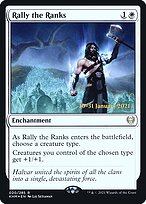 Rally the Ranks - Kaldheim Promos - Promo Foil