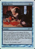 Gifts Given - Happy Holidays - Promo Foil