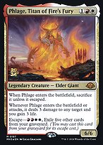 Phlage, Titan of Fire's Fury - Modern Horizons 3 Promos - Promo Foil