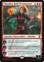 Chandra, Bold Pyromancer - Dominaria - Promo Foil