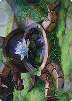 Timeless Lotus - Dominaria United Art Series - Borderless