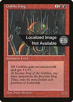 Rey trasgo (Goblin King) - Fourth Edition Foreign Black Border