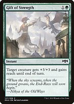 Gift of Strength - Ravnica Allegiance